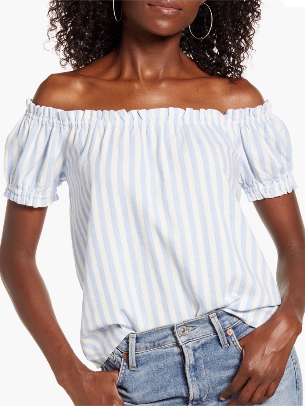 Vero Moda Helen Milo off the shoulder top